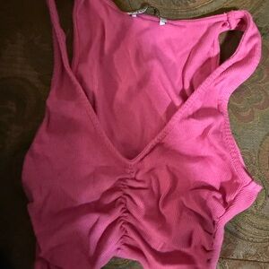 Zara Bright Pink Tank Top
